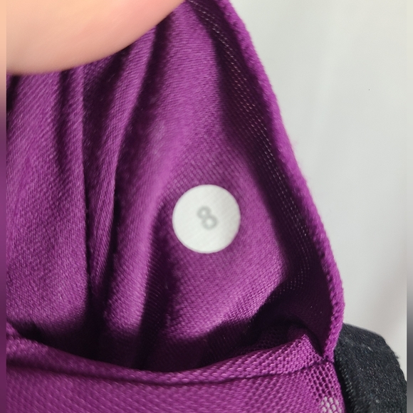 Lululemon Scoop Neck Tank Heathered Plum / Plum size 8 women's - Picture 5 of 5